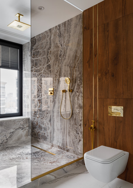 ЖК ВТБ Арена Парк contemporary-bathroom