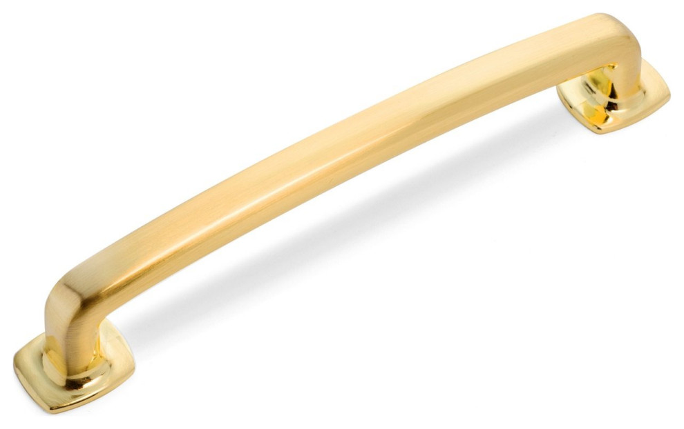 Cosmas 4396128BB Brushed Brass Pull Transitional
