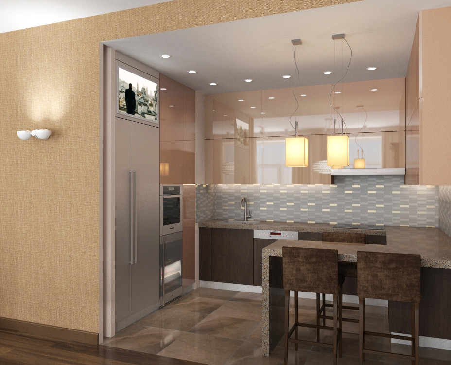 Flat «September in the city»