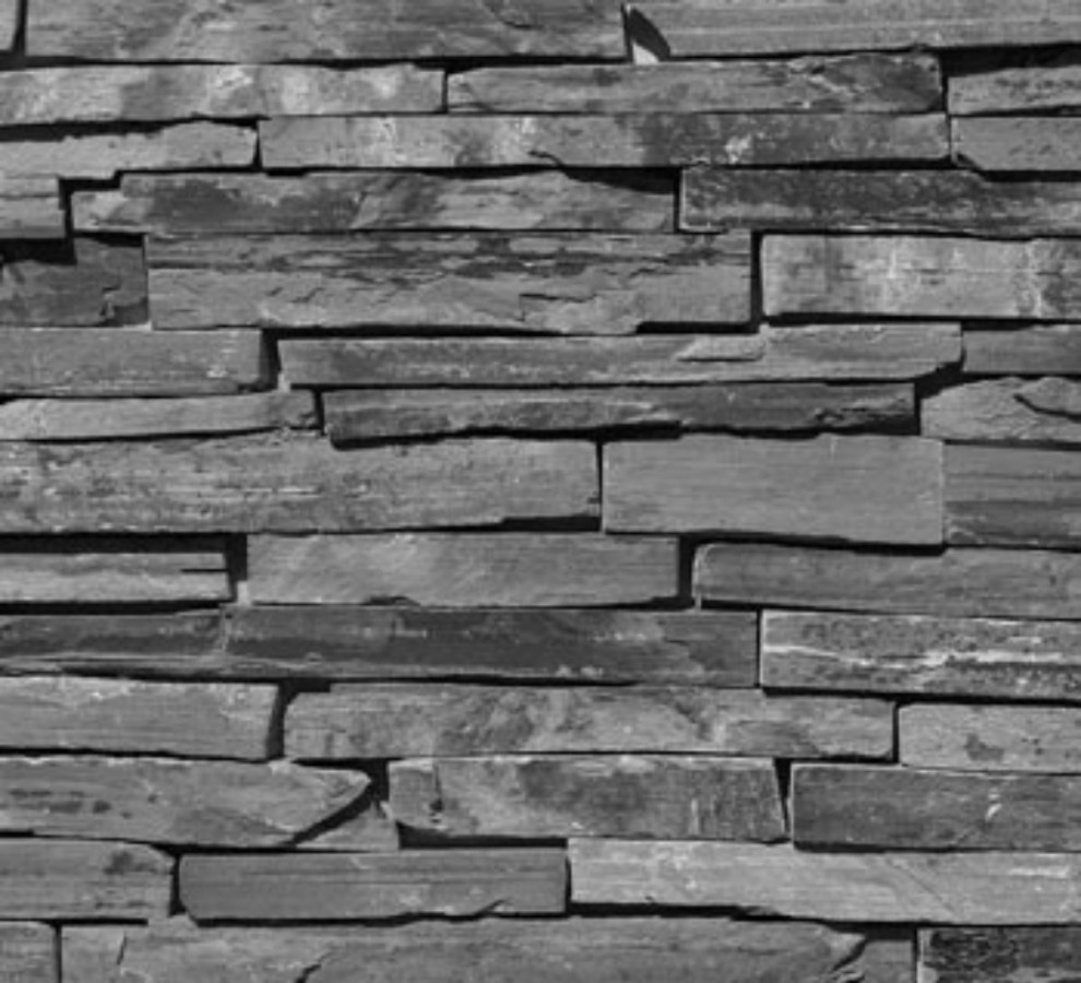 8X16 Fireplace Slate, Guillotine Cut - Traditional - Mosaic Tile - by