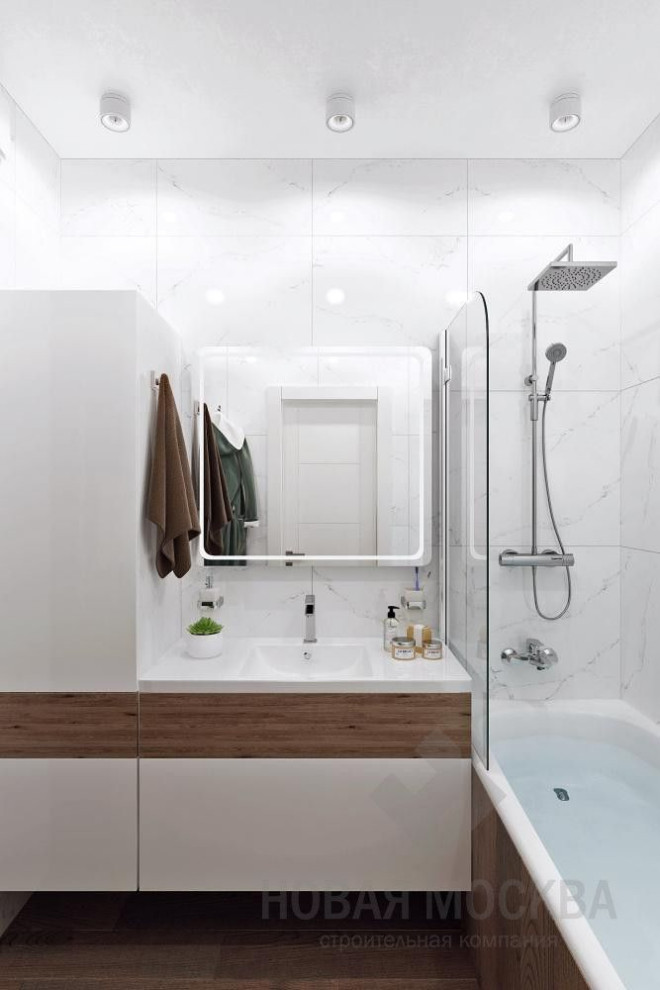 Дизайн-проект двухкомнатной квартиры 72 кв.м. в ЖК «Эталон-Сити»