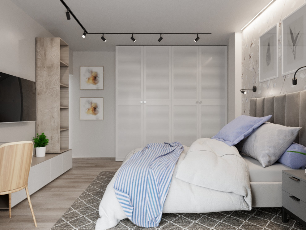 Дизайн квартиры 82 м2 в ЖК Лучи