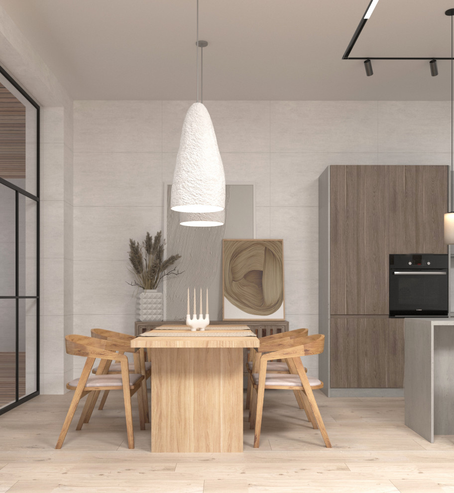 Интерьер частного дома в стиле эко-минимализм