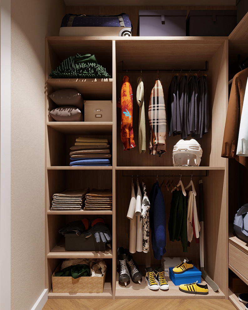 Квартира  с зелёными акцентами