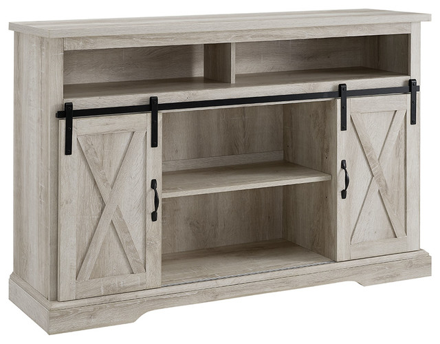 52 Modern Farmhouse Tv Stand White Oak