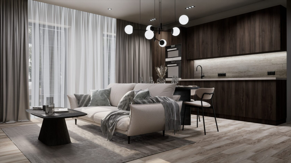 Дизайн интерьера для компании ВамДом (выставка OpenVillage 2024)