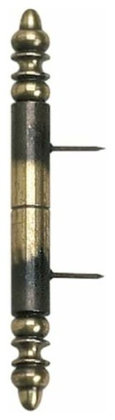 Richelieu 88988AE 4" Metal False Pivot Hinge - Antique English