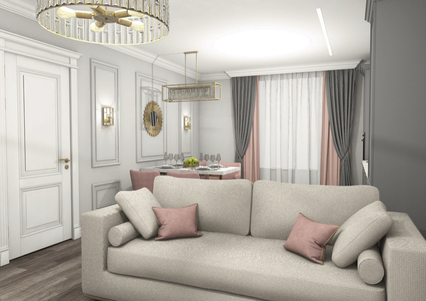 Гостиная-столовая