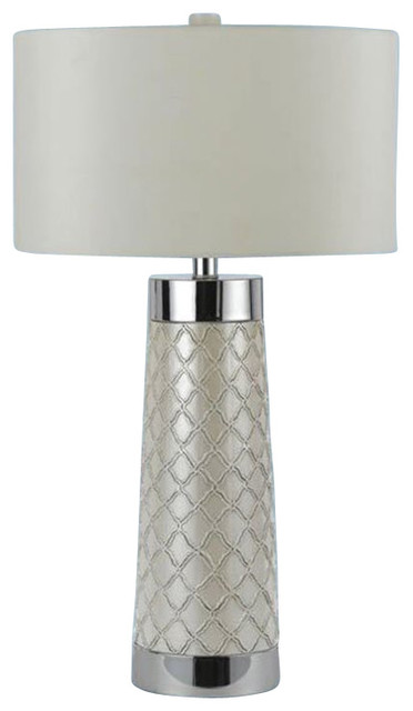 Candice Olson Trellis Quilt Contemporary Table Lamp X-LT-1048