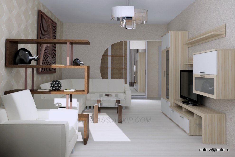 Дизайн 2-х комнатной квартиры D-017