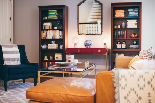 Design: Project Battles eclectic-living-room