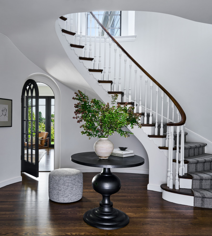 A New Take on Traditional - Transitional - Staircase - San Francisco ...