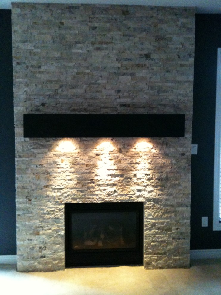 Transitional home design photo in Toronto