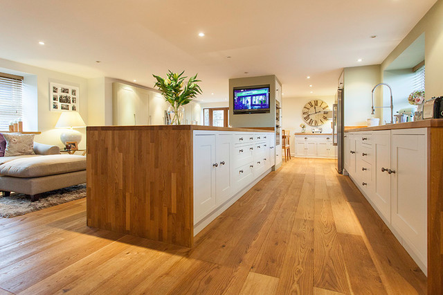 Converted Barn transitional-kitchen