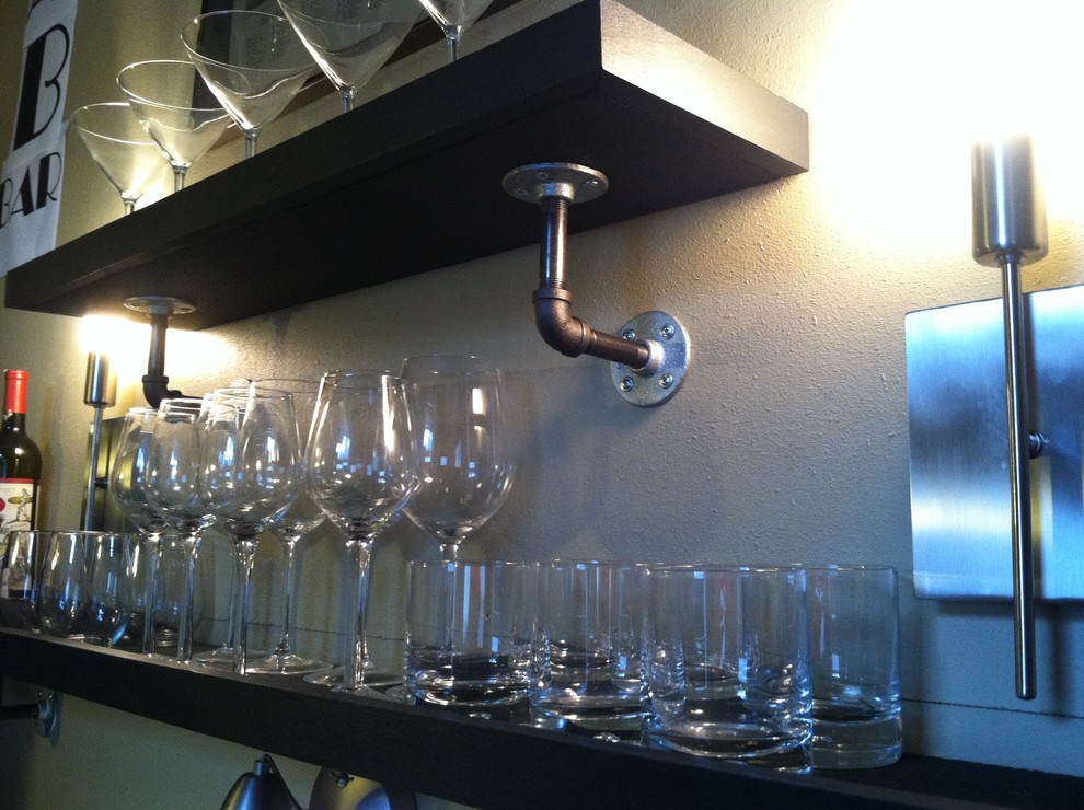 Example of a trendy home design design in Columbus