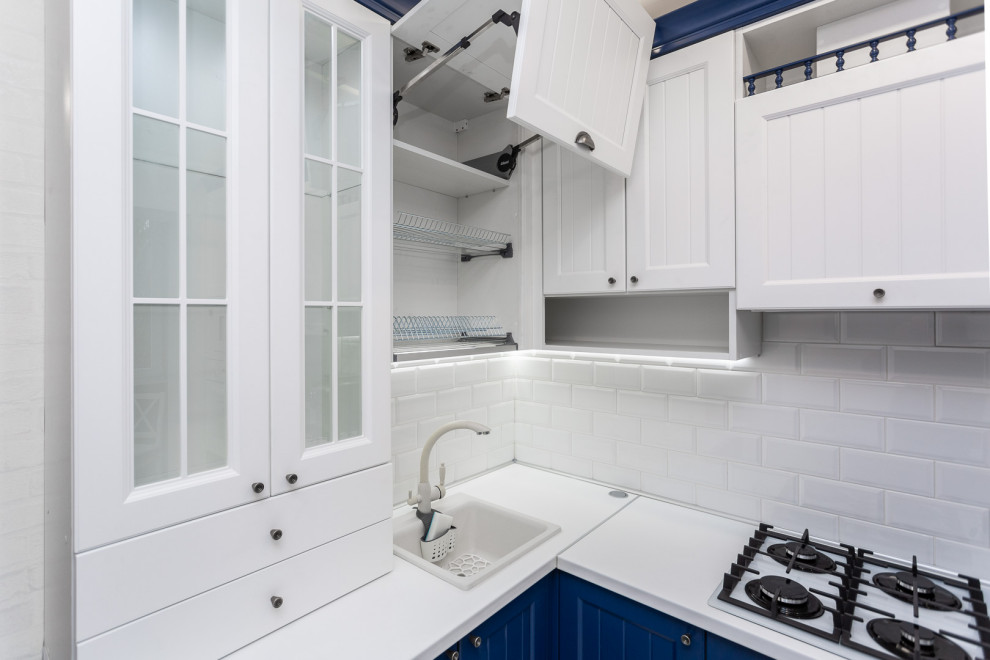 Кухня в морском стиле