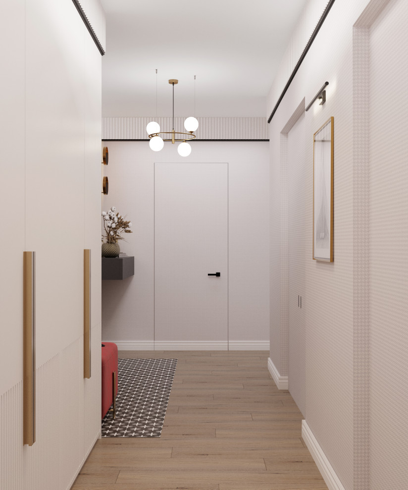 Дизайн Квартиры в ЖК Scandis Ozero для молодой девушки