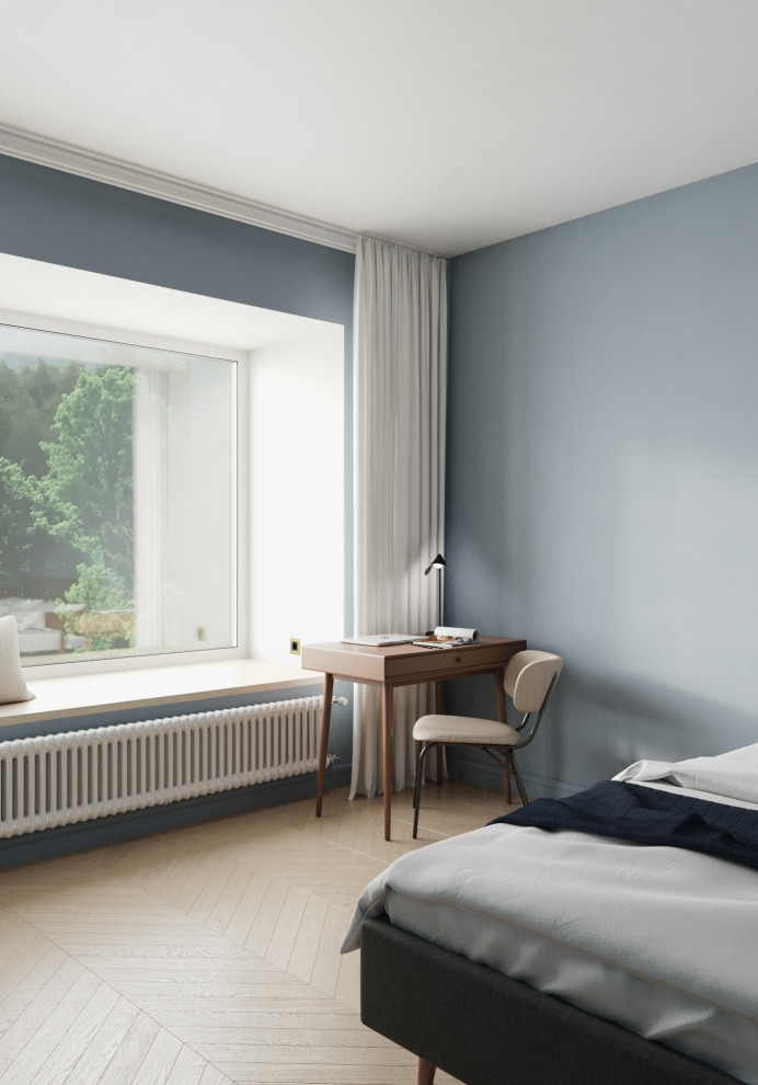 Рабочее место в спальне