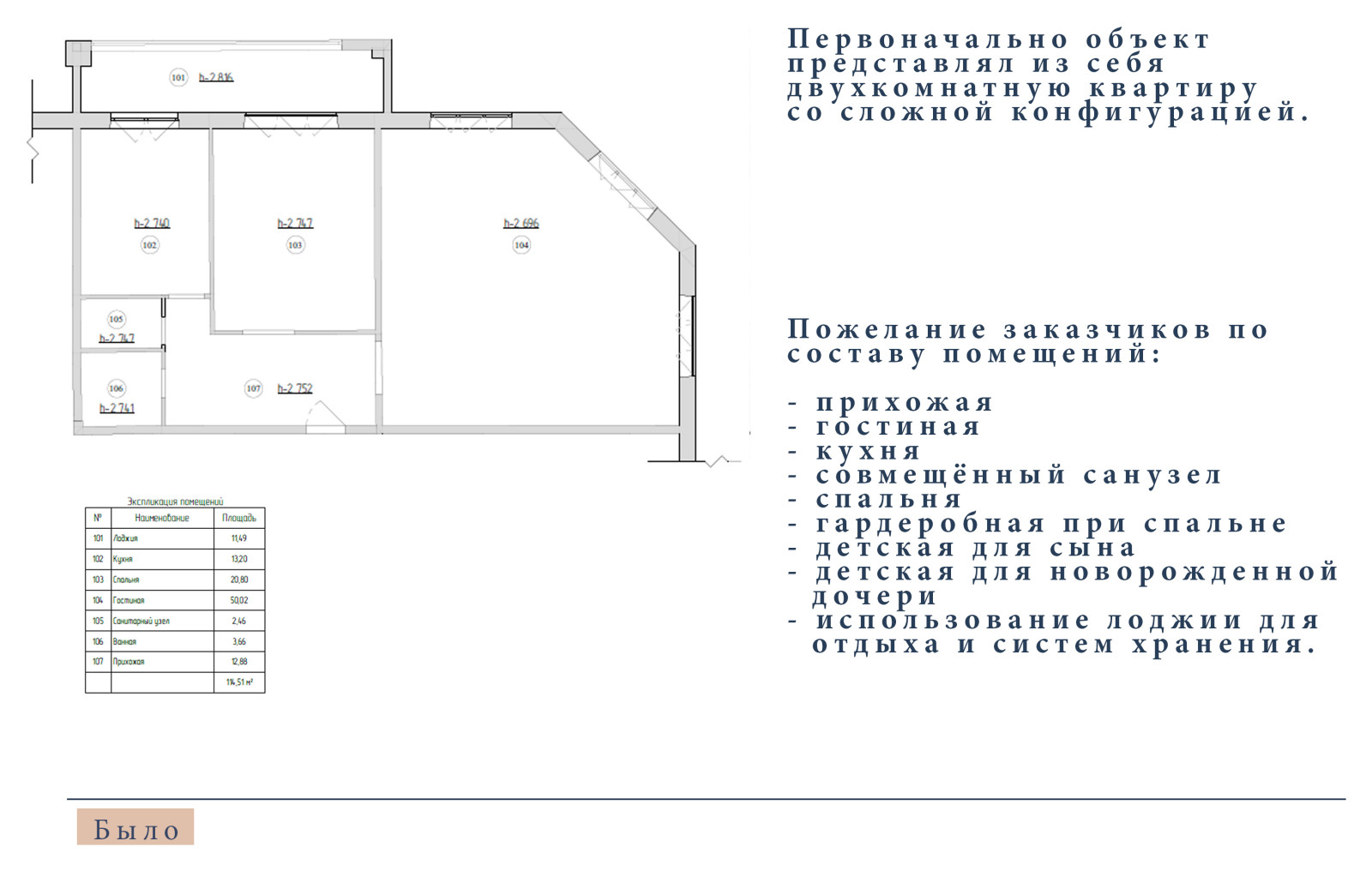 Планировочное решение