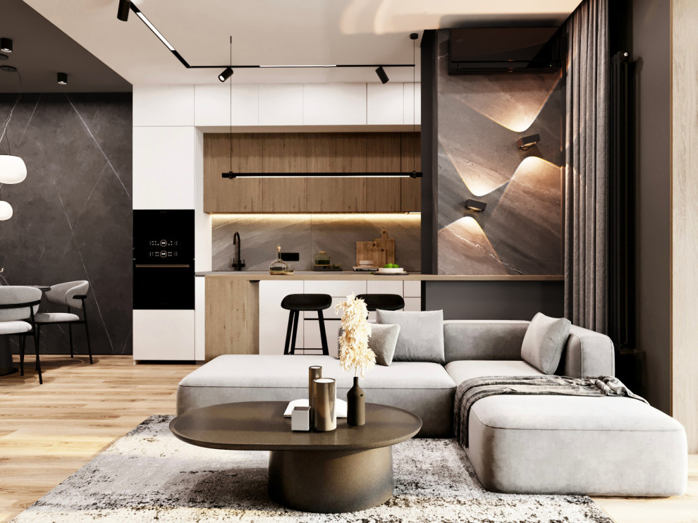 Проект жилой квартиры в г. Казань ЖК Манхеттен