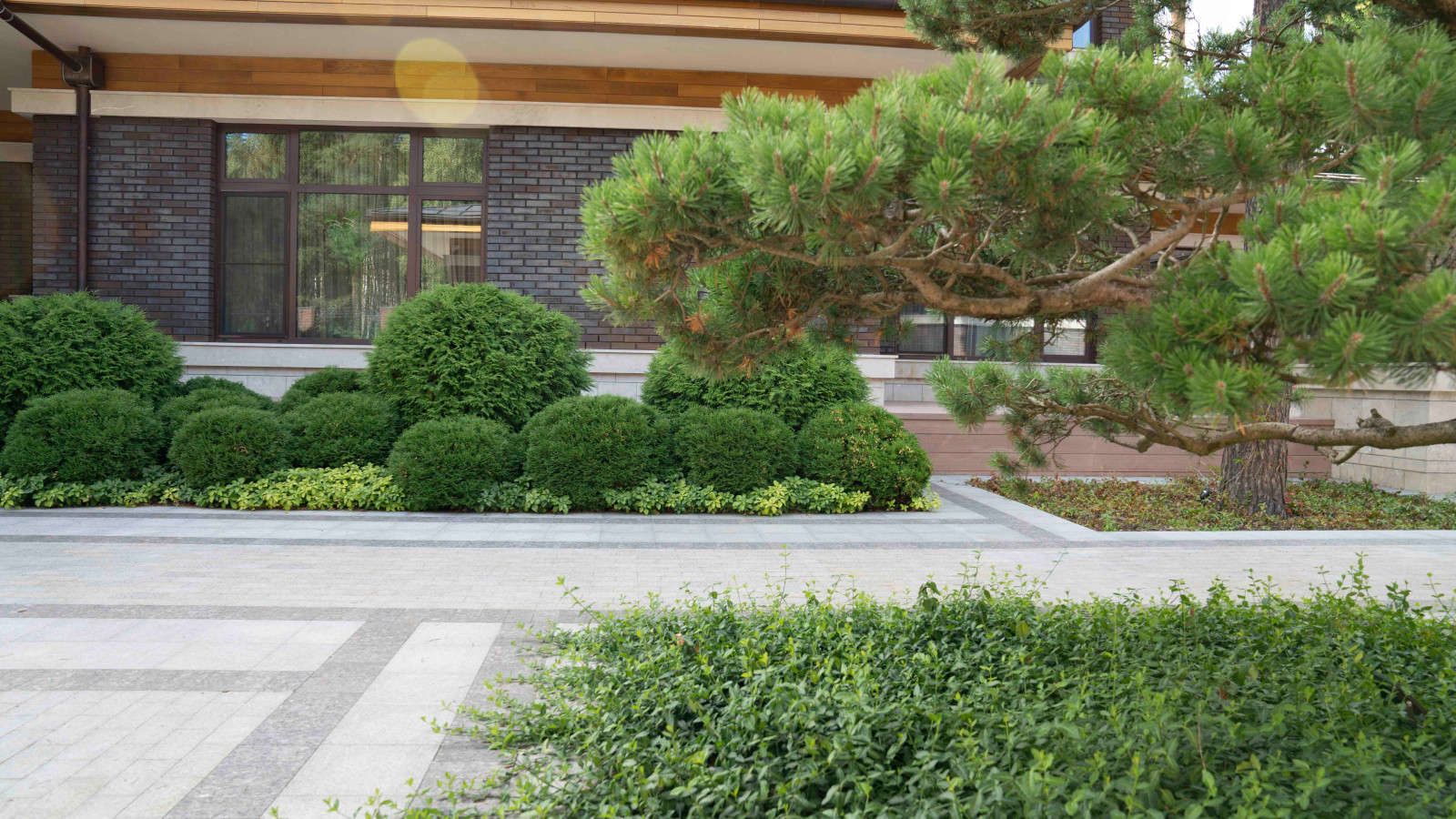 Вилла в стиле Райта. КП "Вымпел" Новорижское шоссе 2016 г.