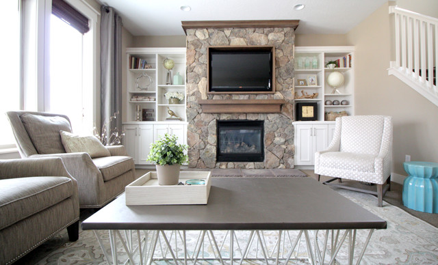 Country Ridge contemporary-living-room