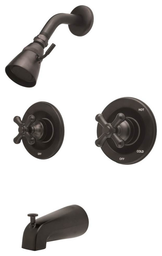 Tub,Shower Faucet,Pressure Balanced Valve, Oil Rubbed Bronze