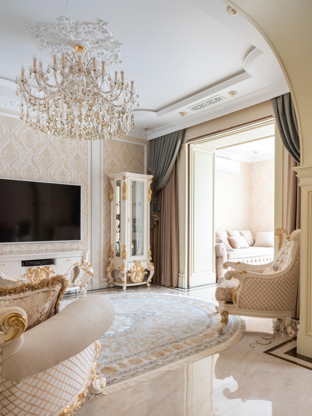 Классический интерьер частного дома