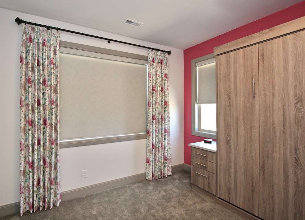 Transitional home design photo in Denver