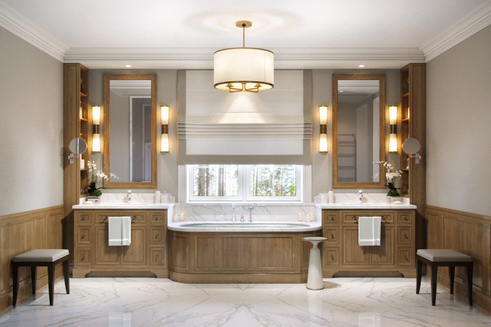 Дизайн интерьера ванных комнат: тренды