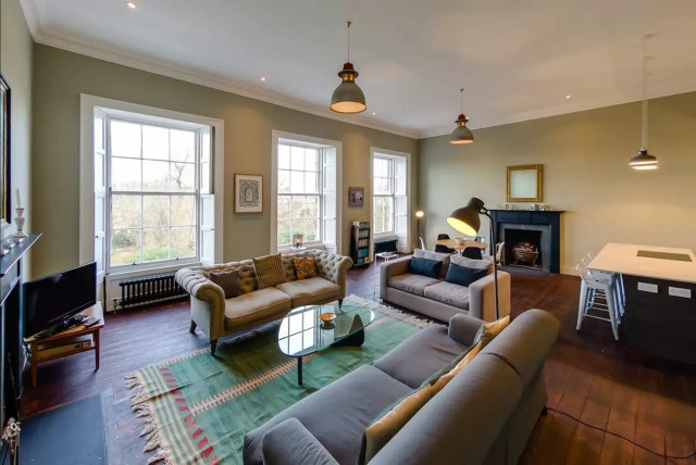 Drummond Place shabby-chic-style-living-room