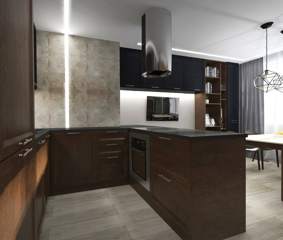 Кухня-гостиная для молодой девушки