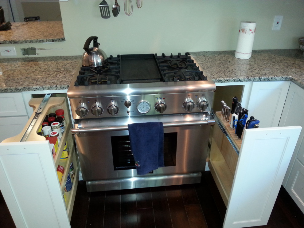 Stacy M Custom Kitchen Flooring + Bump out
