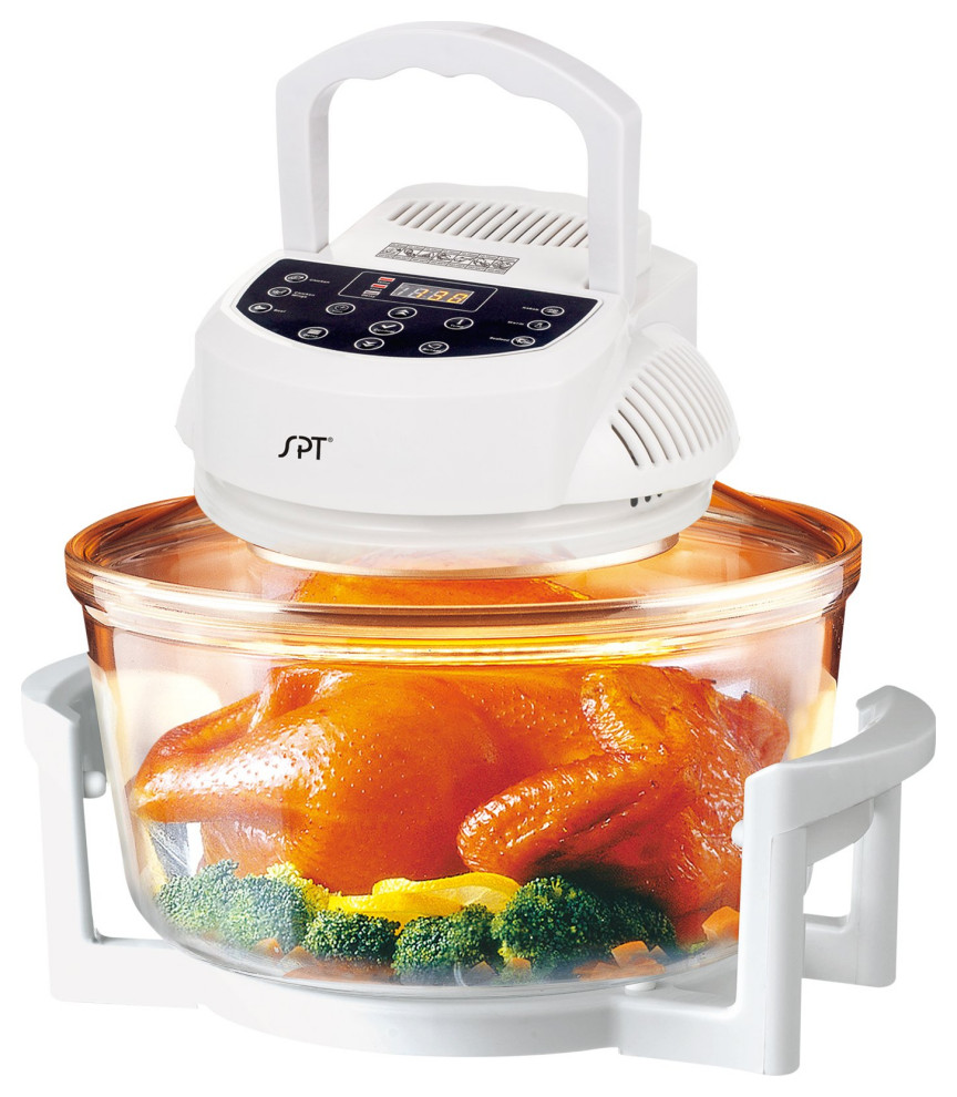 Digital Turbo Oven With Extender Ring and 6 PreProgrammed Settings