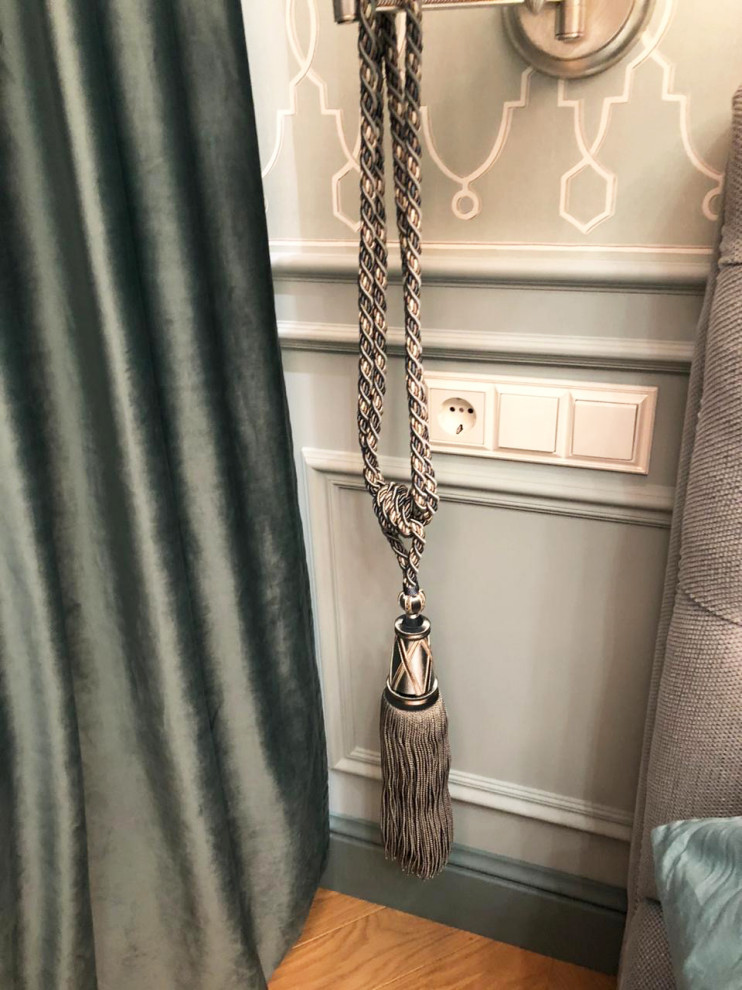 квартира в французском стиле в процессе декорирования