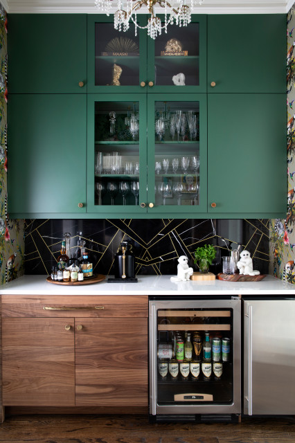 Pristine & Playful Kitchen modern-hausbar