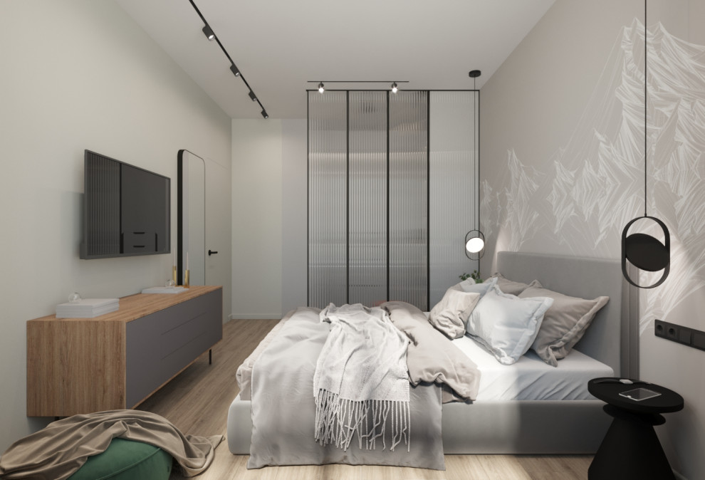 Стильная однушка 47 м² для девушки в ЖК Селигер Сити