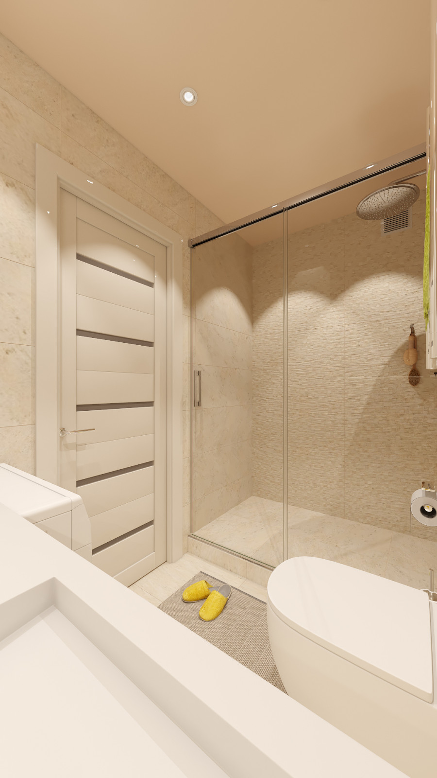 Дизайн двухкомнатной квартиры 44 м2