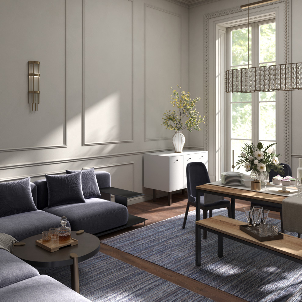 Modern luxury dining room