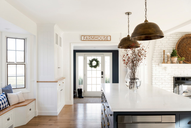 Country Road Farmhouse Kitchen Minneapolis By Beautiful