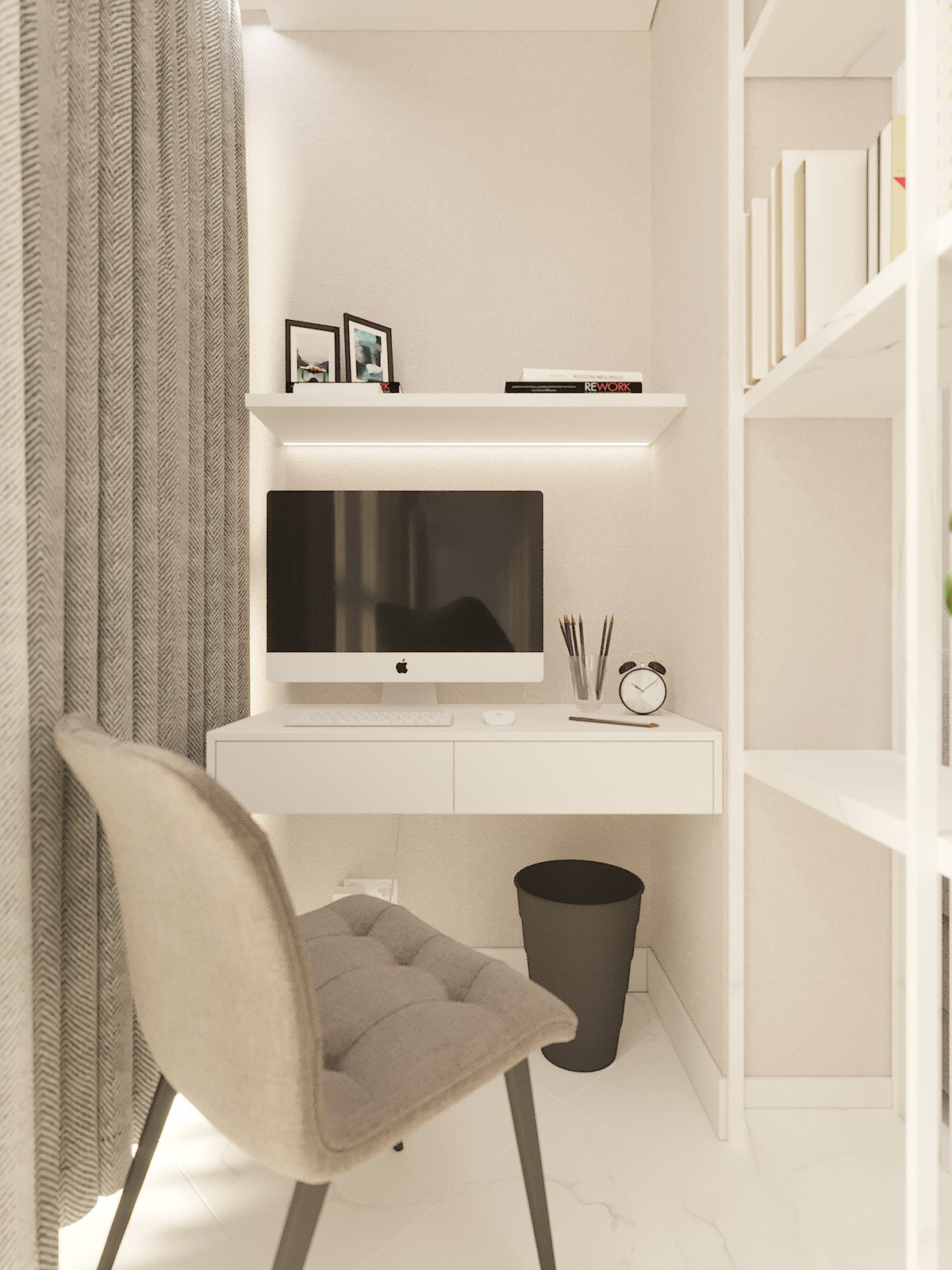 Дизайн двухкомнатной квартире в Квартале Энтузиастов