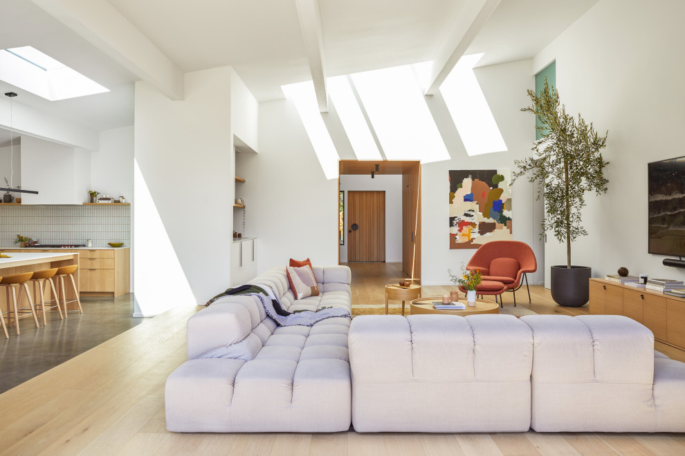 Australian Minimalist Ground-Up - Modern - Living Room - San Francisco ...