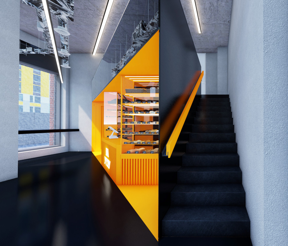 Дизайн-проект кафе-кондитерской 120м2