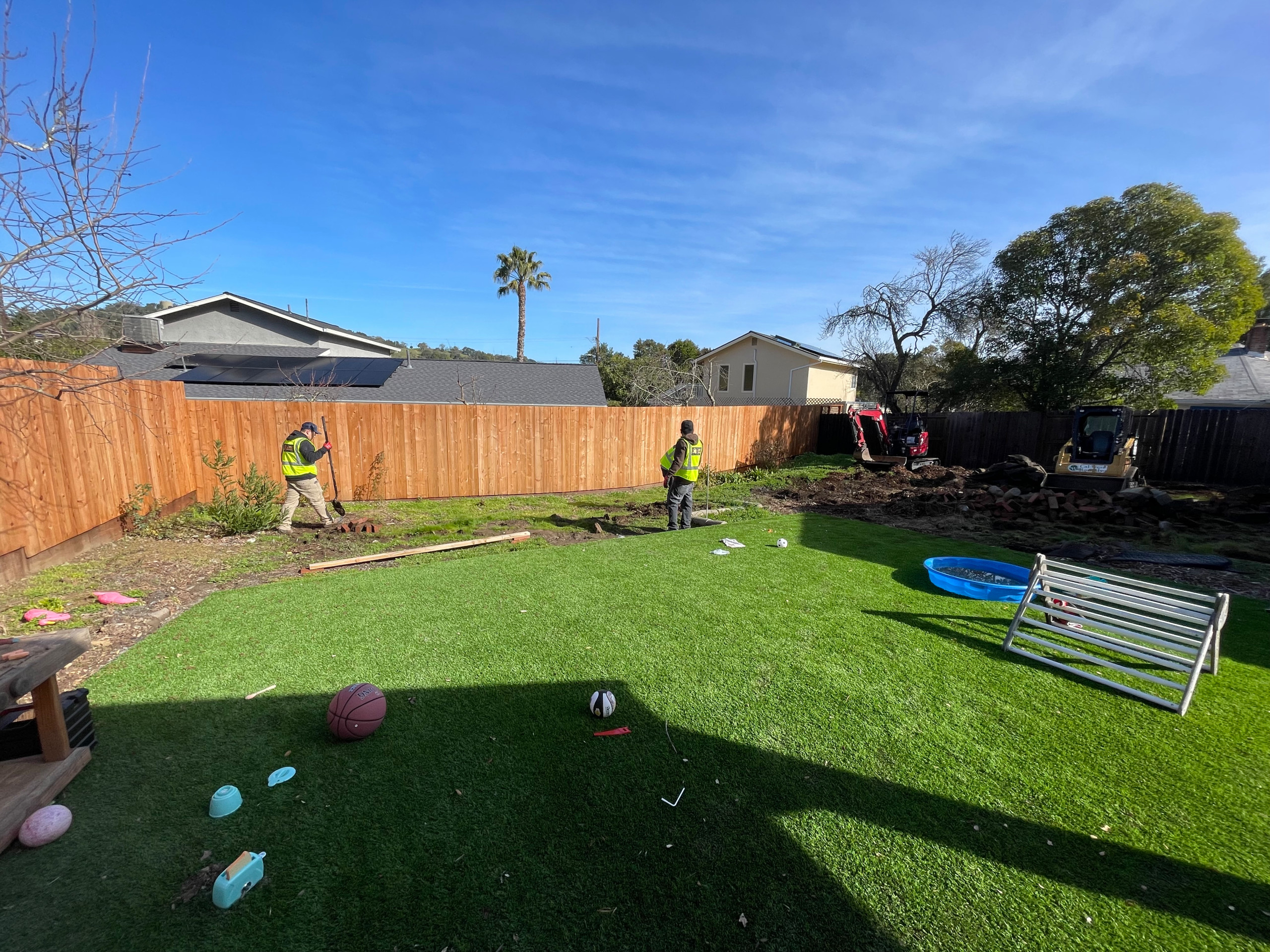 Back Yard upgrade