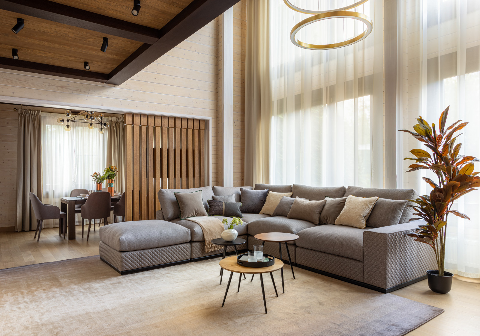 Стилизация загородного дома в Лапино