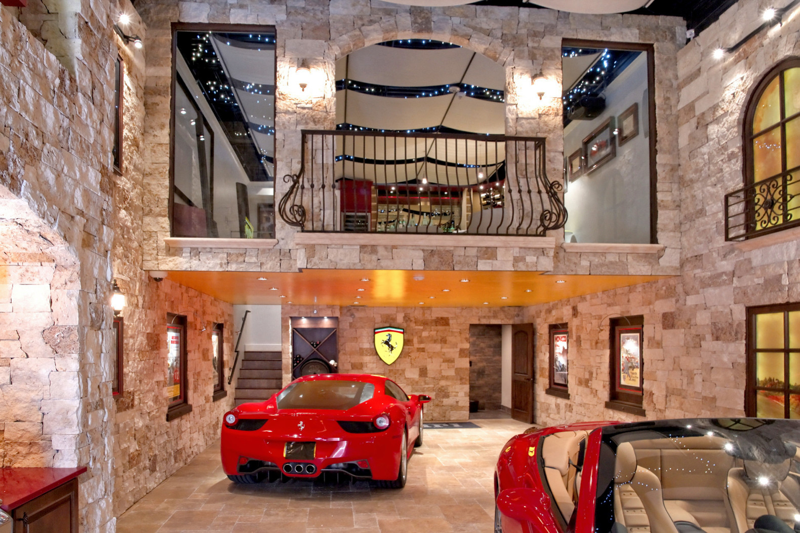 Ferrari Man Cave