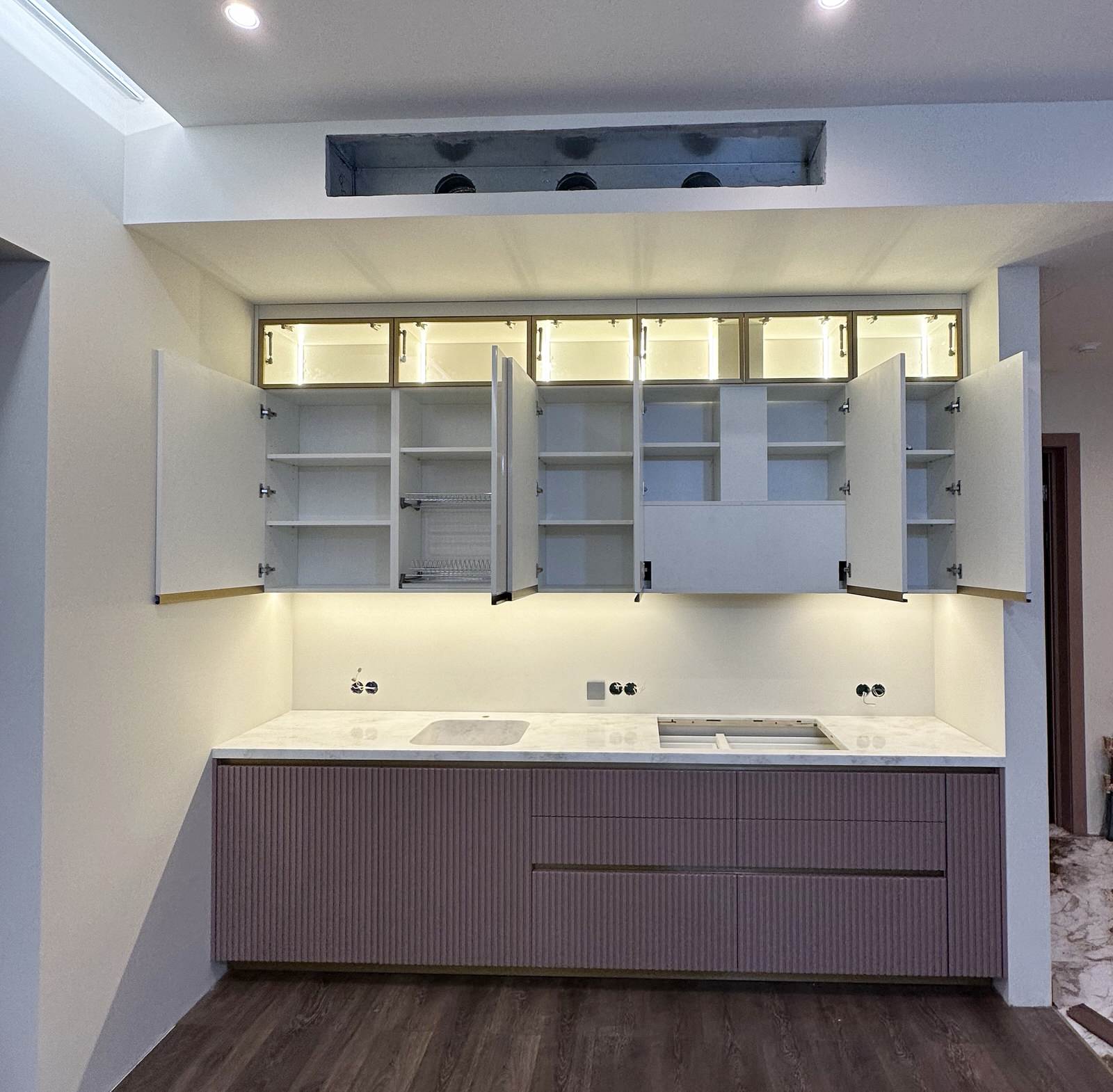 Кухня в МДФ Эмали