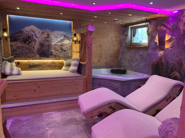 PrivatSpa Altholz de Luxe rustic-bathroom