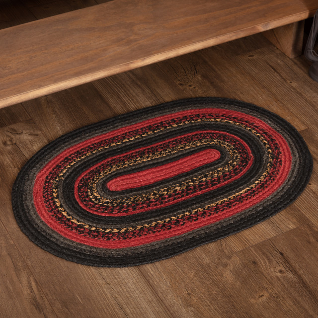 Cumberland Jute Rug Oval, 20x30 Contemporary Doormats by The