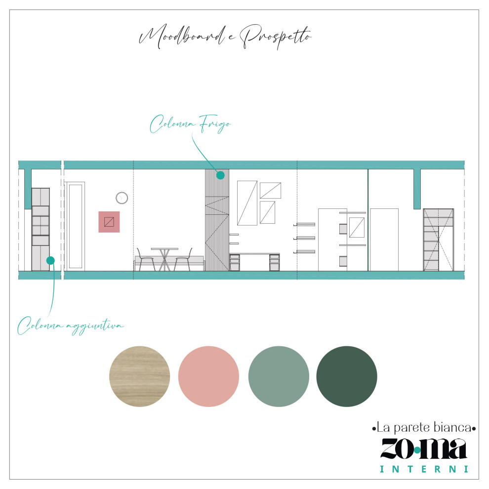 La parete bianca - 30mq